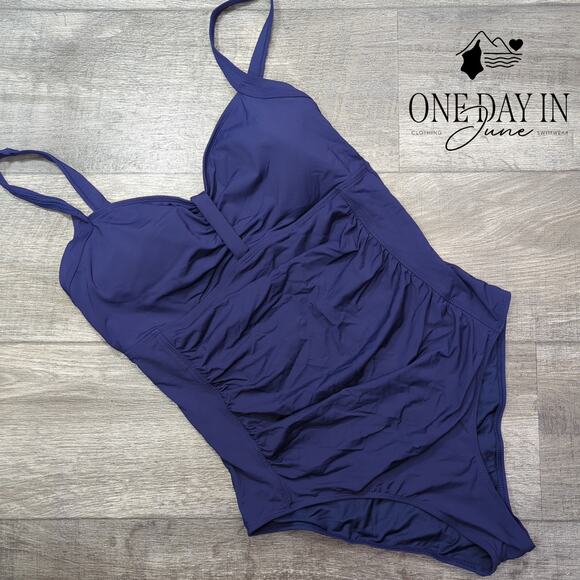 Tempt Me Tummy Control One Piece Swimsuit Size XXL - Picture 1 of 5